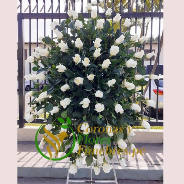 CORONA ARREGLO ESPECIAL DE CONDOLENCIAS F22